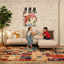 Load image into Gallery viewer, Moire Sectional Chaise Sofa - Hybrid