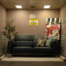 Load image into Gallery viewer, Zoe Toro Indigo Leather Moodboard - The Painter's Basement