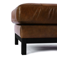 Load image into Gallery viewer, Mitch Ottoman - Leather