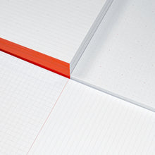 Load image into Gallery viewer, Close-up of a red line on a white grid background
