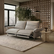 Giselle 3-Seater Electric Recliner Sofa - Leather