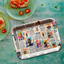 Load image into Gallery viewer, Bamboo Tray: Singapore Collage
