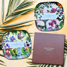 Load image into Gallery viewer, City in Nature Bamboo Plates Set: Classic edition (2 piece)
