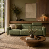 Hugo 3-Module Electric Recliner Sofa - Fabric
