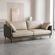 Load image into Gallery viewer, Moire 3-Seater Sofa - Leather
