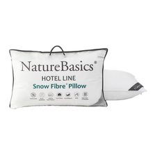 Load image into Gallery viewer, NatureBasics Snow Fibre Pillow on a white background
