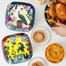 Load image into Gallery viewer, City in Nature Bamboo Plates Set: Treasures edition (2 piece)
