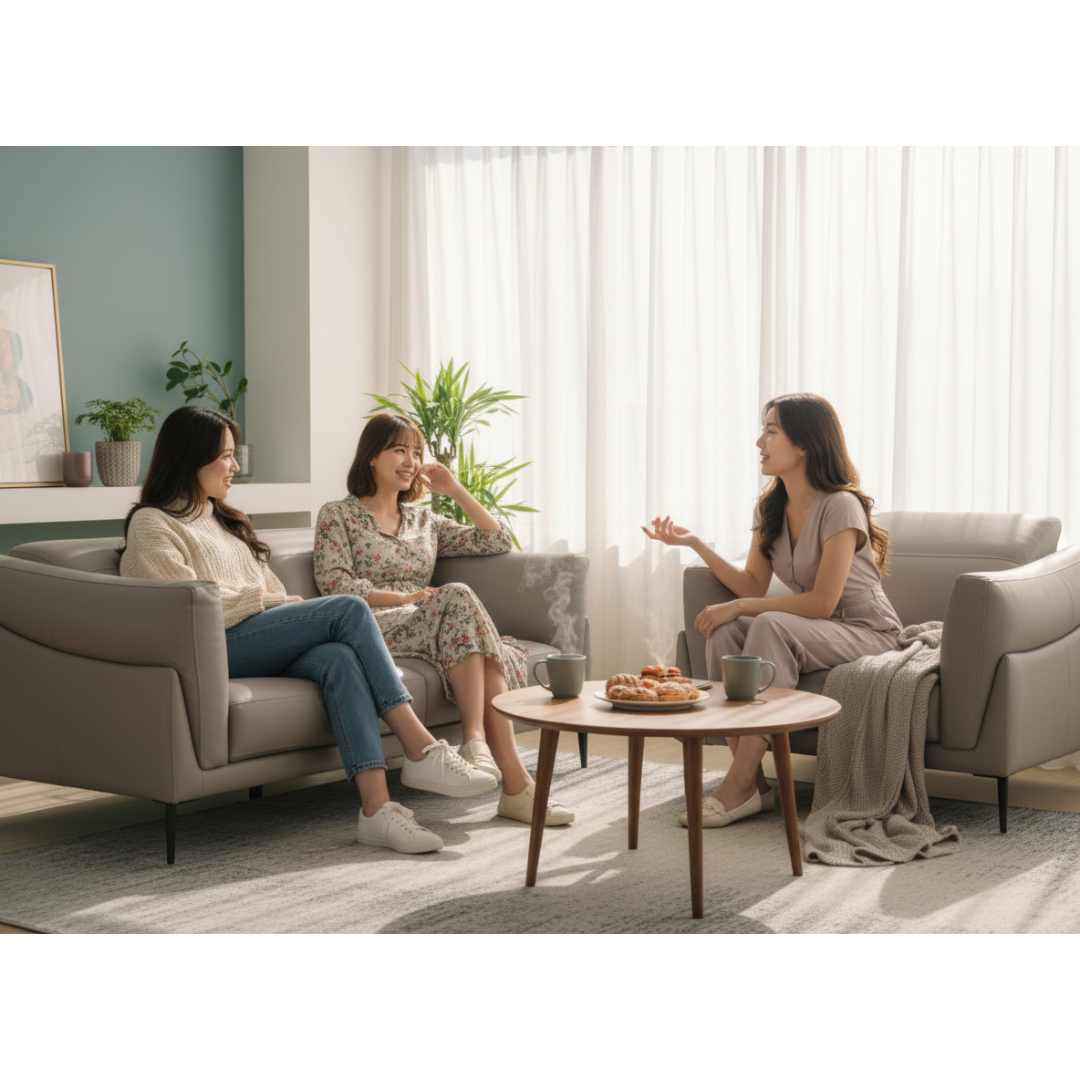 Zoe 3-Seater Sofa - Leather