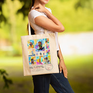 Singapore Collage: Tote Bag