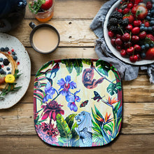 Load image into Gallery viewer, City in Nature Bamboo Plates Set: Classic edition (2 piece)
