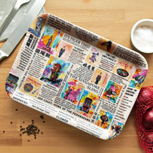 Load image into Gallery viewer, Bamboo Tray: Singapore Collage
