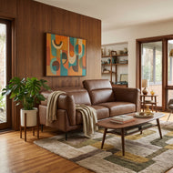 Zoe 2.5-Seater Sofa - Leather