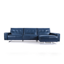 Load image into Gallery viewer, Oliver L-Shaped Sectional Sofa - Leather

