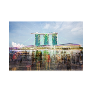 Lapse: Marina Bay Sands - Photography Wall Art