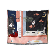 Caleb's Space Travels Throw