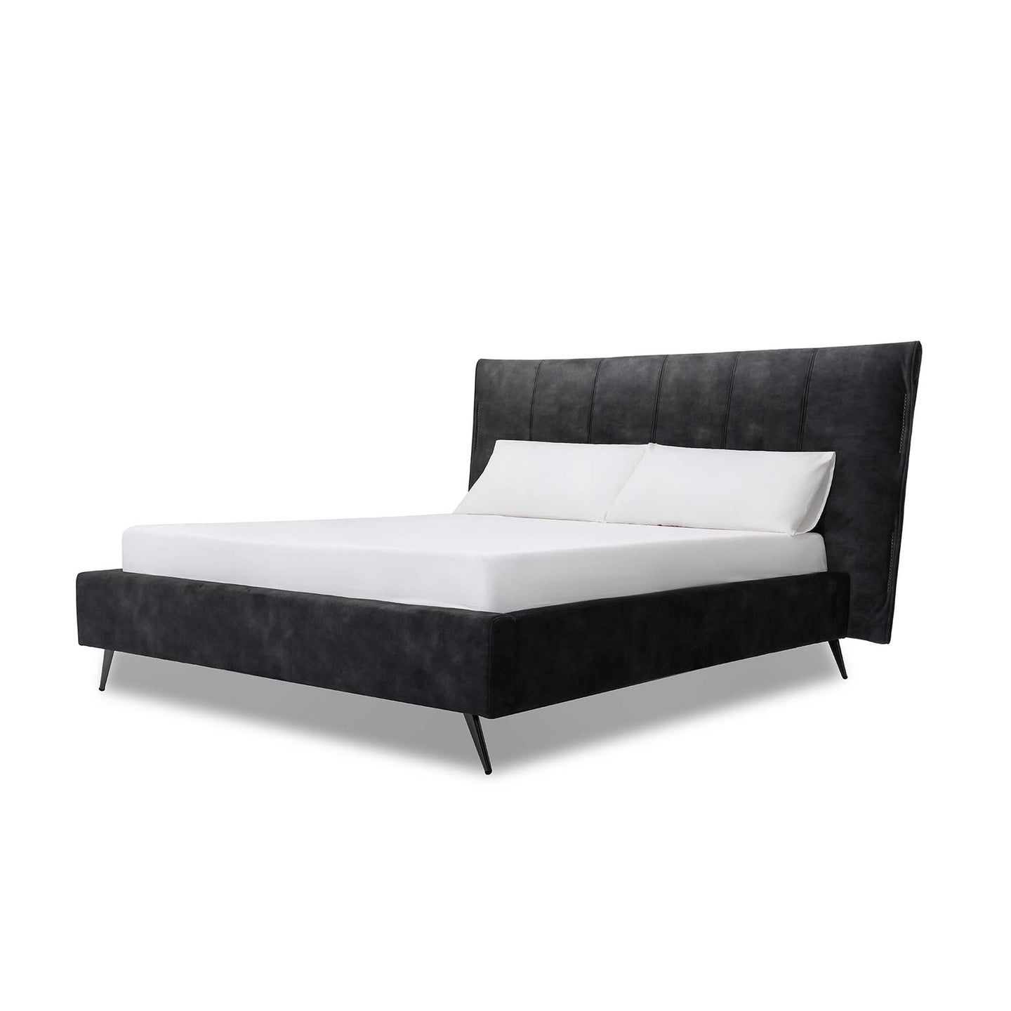 A flat headboard bedframe is a sleek and minimalist option for those looking to add a touch of sophistication to their bedroom. Finley's headboard design is space saving, fits into any bedroom interior easily. Plus, with its understated elegance, it provides a versatile backdrop for your bedding accessories. 