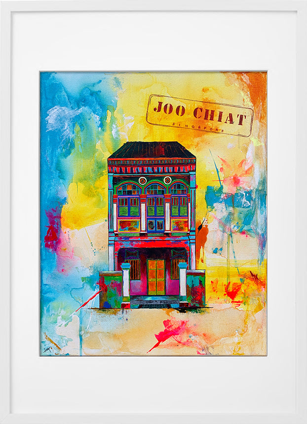 Not Just a Little Red Dot: Joo Chiat (Giclee print)