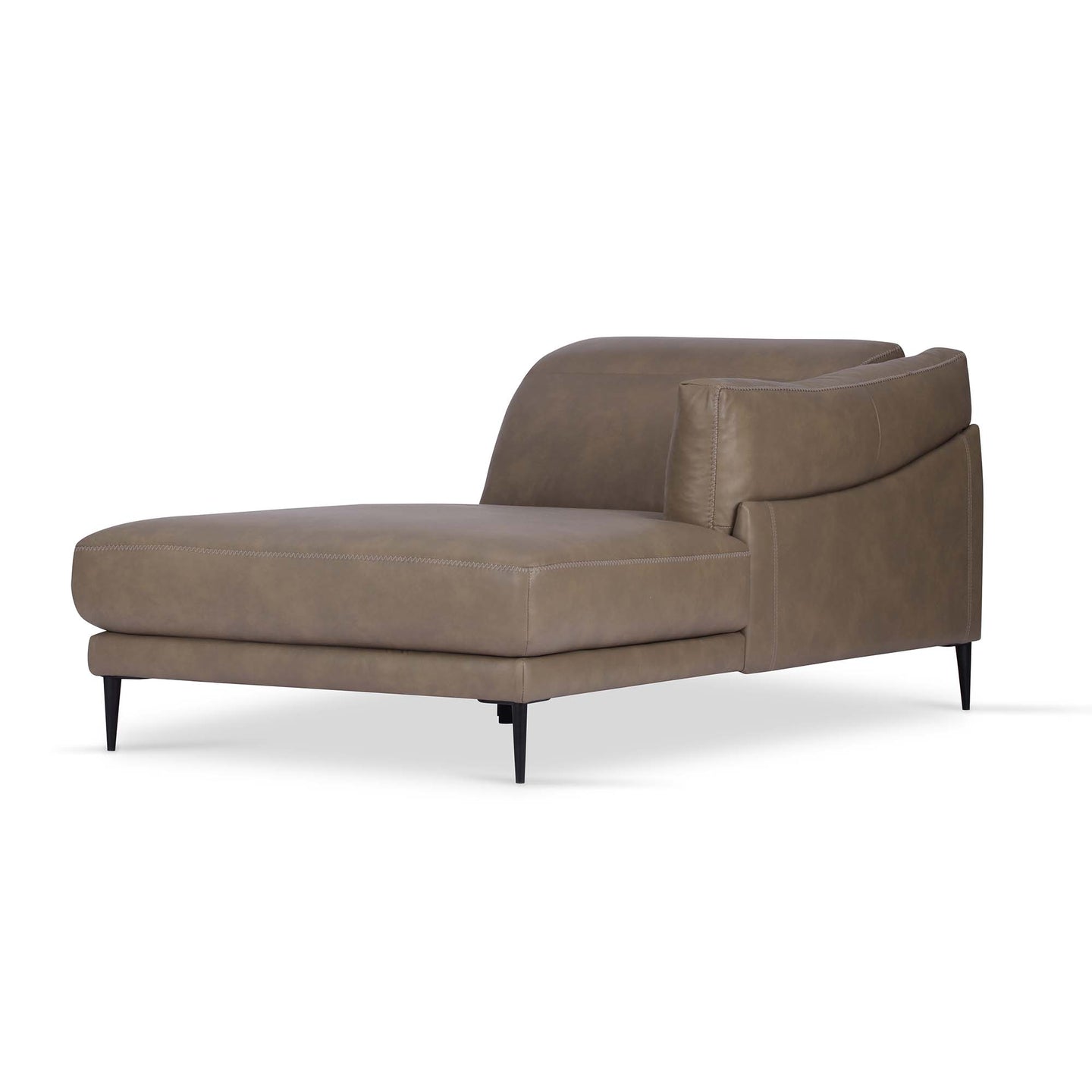 Zoe Sectional Chaise - Leather