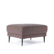 Zoe Ottoman - Leather