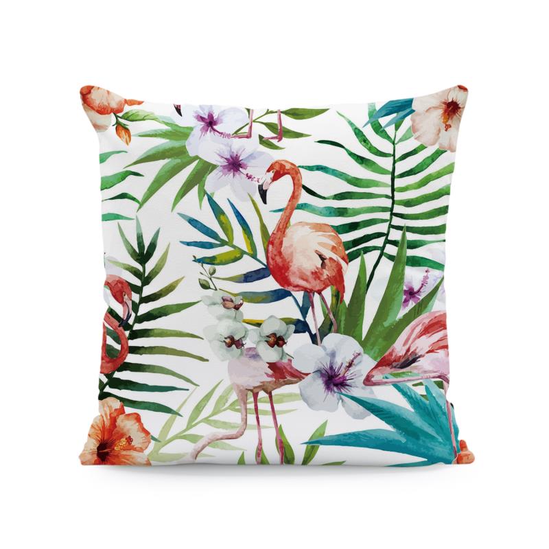 Tropics Flamingo Cushion